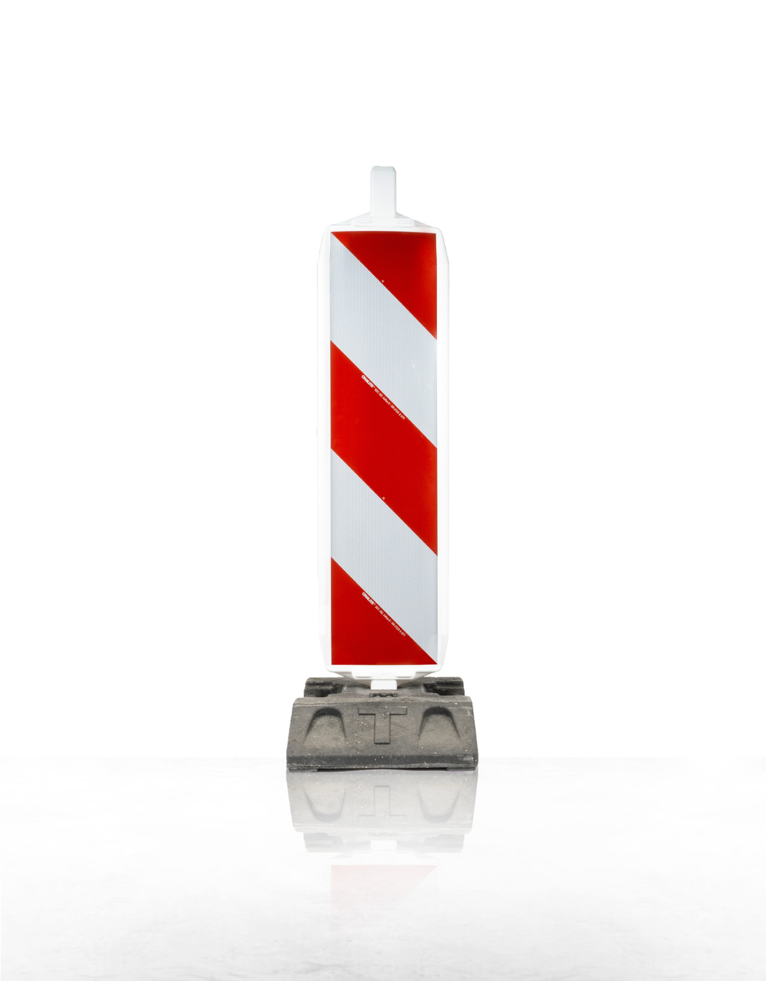 Schild rood/wit